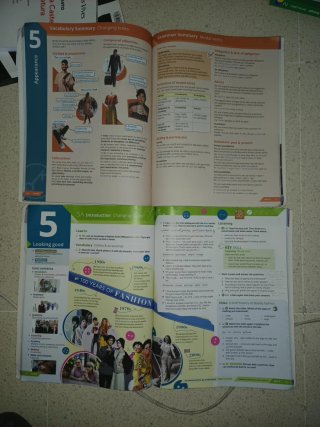 Libros de lectura y ejercicios inglés 2° bachi