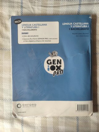 Lengua castellana y literatura I. Libro del est...