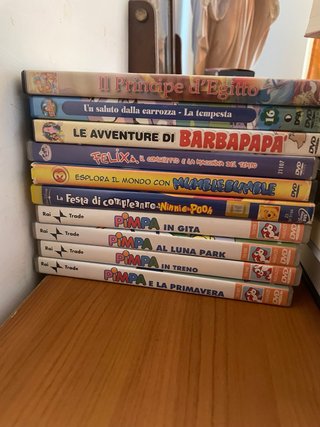 Lotto 10 DVD Bambini Italiani