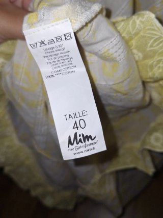 Vestido midi flores amarillo verano
