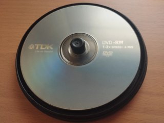7 DVD-RW TDK  Regrabable 4.7GB