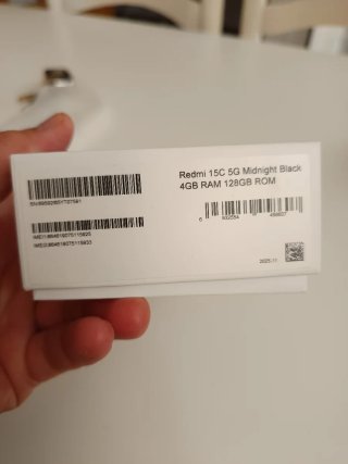 Xiaomi Redmi 15C 128GB Negro