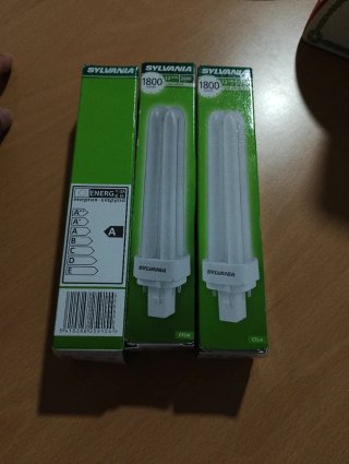3 Bombillas Sylvania CFLni 26W 1800 Lúmenes