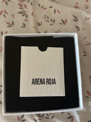 Collar Anemona de Arena Roja