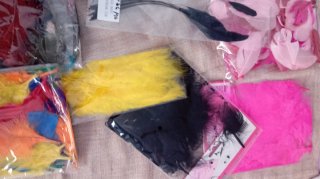 Plumas decorativas para manualidades