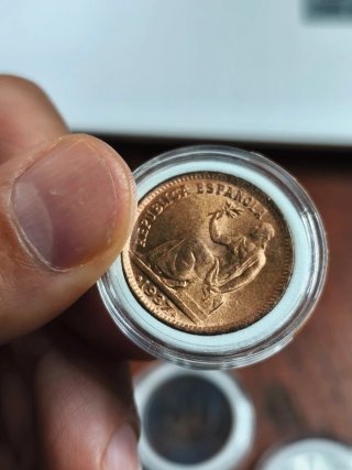 Lote 5 monedas antiguas España