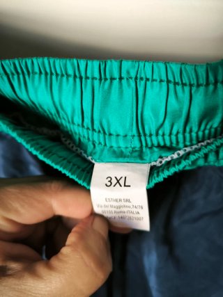 Calções de Banho 3XL Azul/Verde