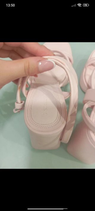 Tacones rosas plataforma