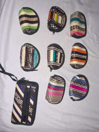 Monederos hechos a mano de Colombia