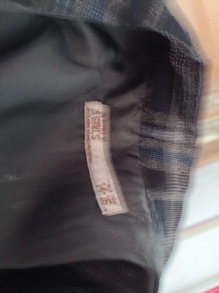 Vestido de tirantes a cuadros