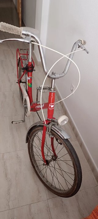 Bicicleta Orbea Vintage Roja Plegable