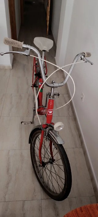 Bicicleta Orbea Vintage Roja Plegable