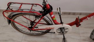 Bicicleta Orbea Vintage Roja Plegable