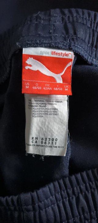 Pantalón chándal Puma azul marino Talla M
