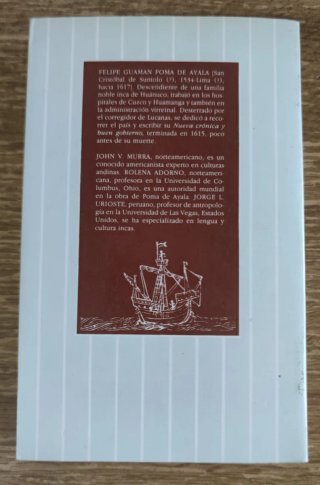 Libro - Nueva crónica y buen gobierno. Tomo 29a