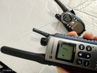 3 Walkie Talkie Motorola: uno TLKR-T7 e due T5622