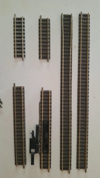 Lote Vías Fleichmann Escala N