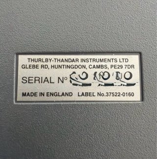 TTi TG230 Gerador de Funções 2MHz