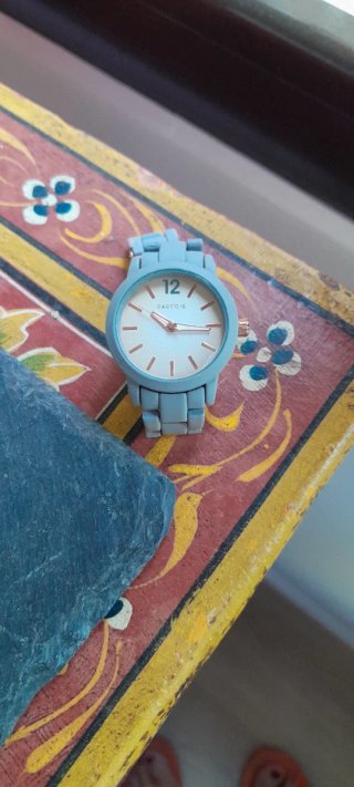 Reloj Darfois metálico Gris Mujer . Nuevo sin uso