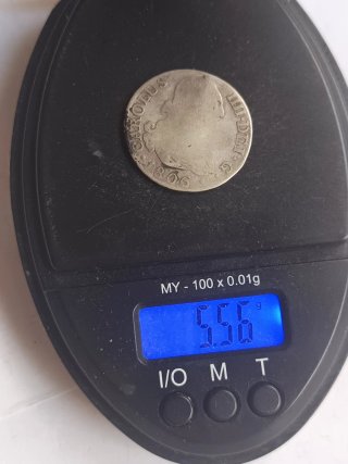 2 Reales 1806 Plata Carlos IV