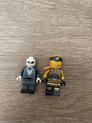 Figuras Lego Ninjago y Jack Skellington