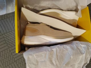 Scarpe da ginnastica Dr. Scholl's donna beige/oro