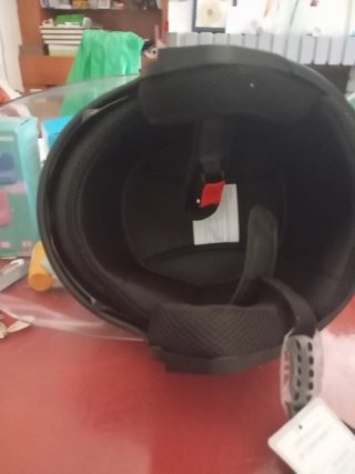 Casco de moto BYR con visera