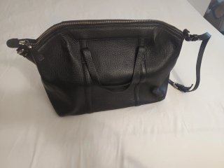 Bolso de piel Yanko negro