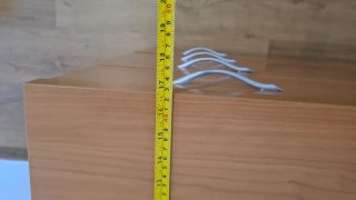 Cómoda de madera con 4 cajones