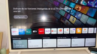 Smart TV LG Blanca