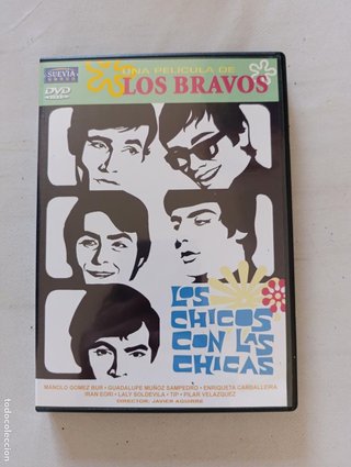 DVD LOS CHICOS CON LAS CHICAS - LOS BRAVOS
