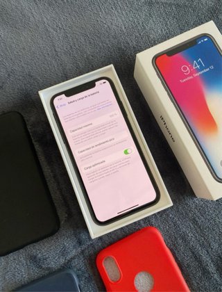 iPhone X 64GB Negro - Batería 100%
