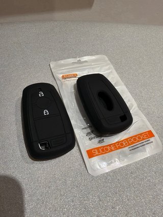 Funda Silicona Llave Ford Negra