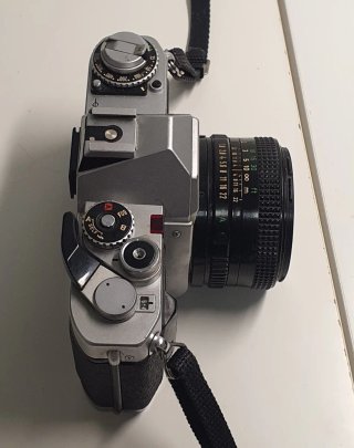 Canon AV-1 Cámara Réflex 35mm 1979