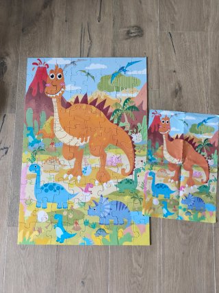 Puzzle Dinosaurio 80 Piezas +3 Años