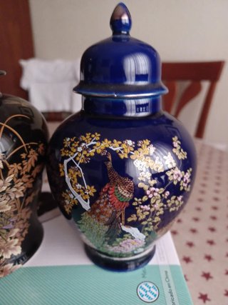 Jarrones Satsuma Japoneses Cerámica