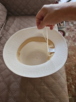 Sombrero infantil de paja nuevo