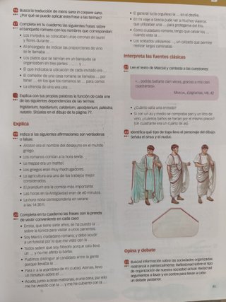 Cultura clásica, ESO serie Evoca