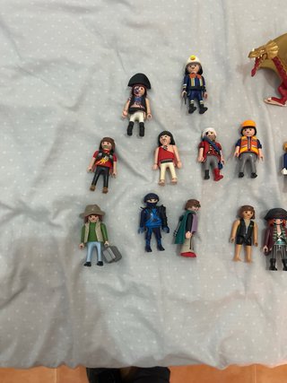 Lote Playmobil: Figuras y Barco
