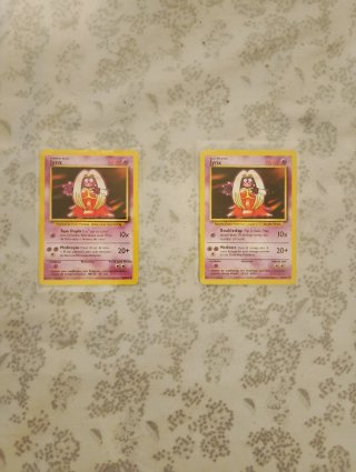 Cartas Pokémon Jynx Primera Edición