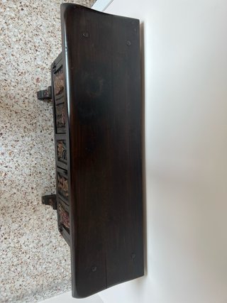 Mueble Rústico Medieval Madera Tallada
