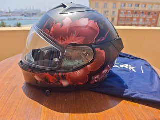 Casco S - Shark D-Skwal 3 Mayfer Negro/Violeta
