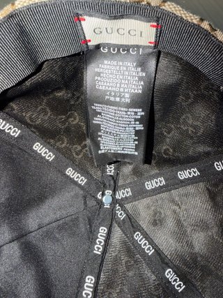 Berretto Gucci Beige e Marrone