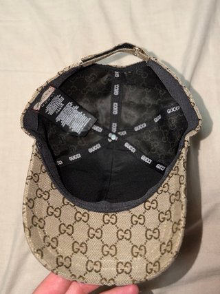 Berretto Gucci Beige e Marrone