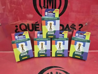 5 Cajas Cromos FIFA World Cup 2026 - 8 Sobres