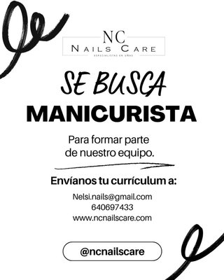 Se Busca Manicurista- Madrid