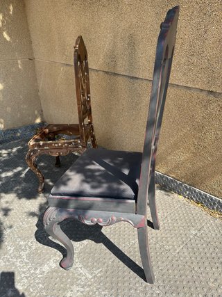 Sillas 6 Vintage Madera