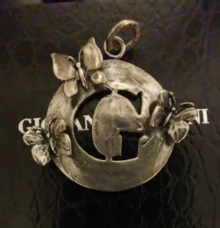 Ciondolo Argento con Farfalle