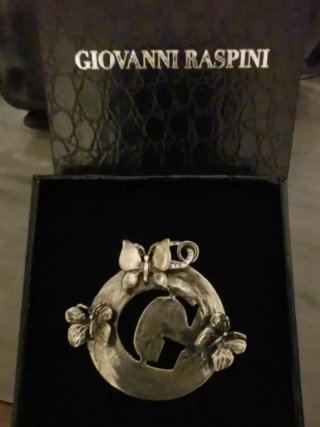 Ciondolo Argento con Farfalle
