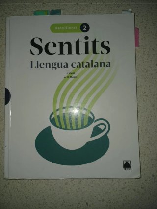 Libro de catalán de 2° bachillerato.